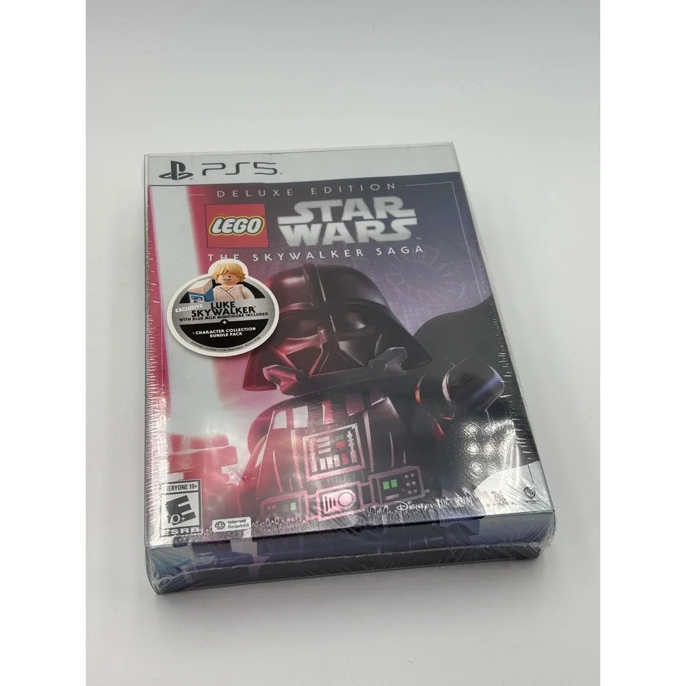 LEGO Star Wars Skywalker Saga Blue Milk Luke Deluxe Edition - PS5 Game + Figure
